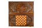 Eternity Sign Backgammon Set with Bronze Details, 60 cm – photo 11