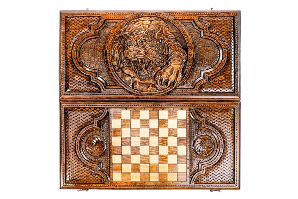 Classic Tiger Backgammon Set, 60 cm – photo 11