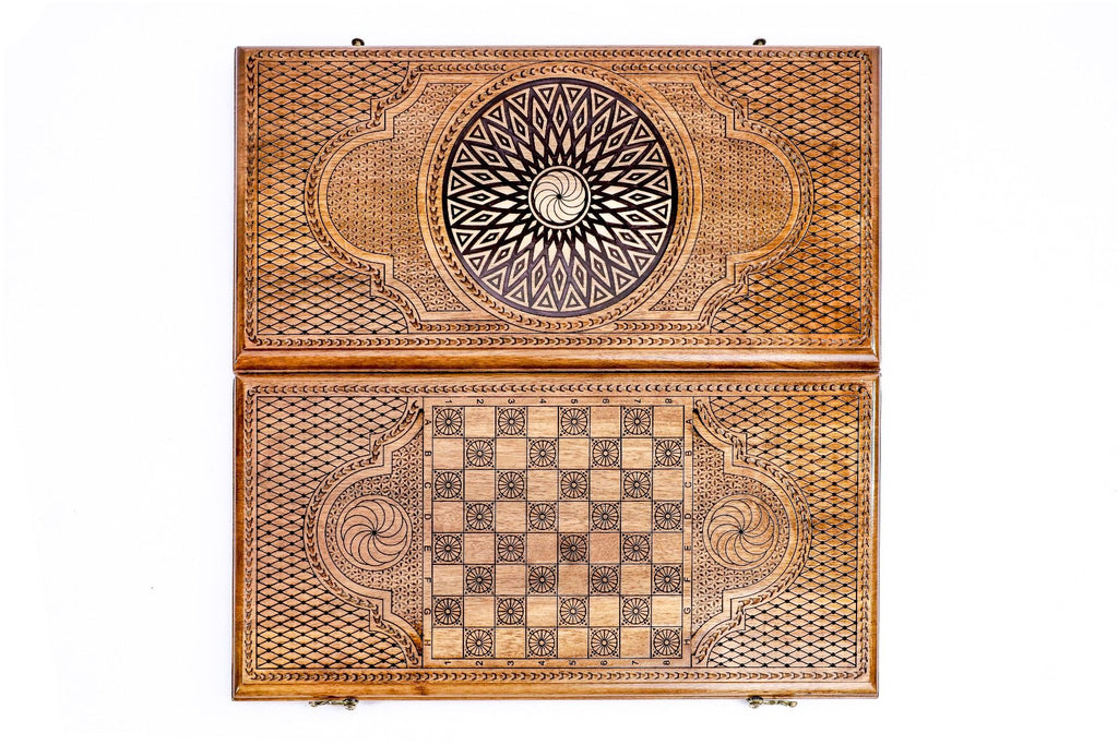 Ornamental - Epoxy Backgammon Classic - HrachyaOhanyan Co