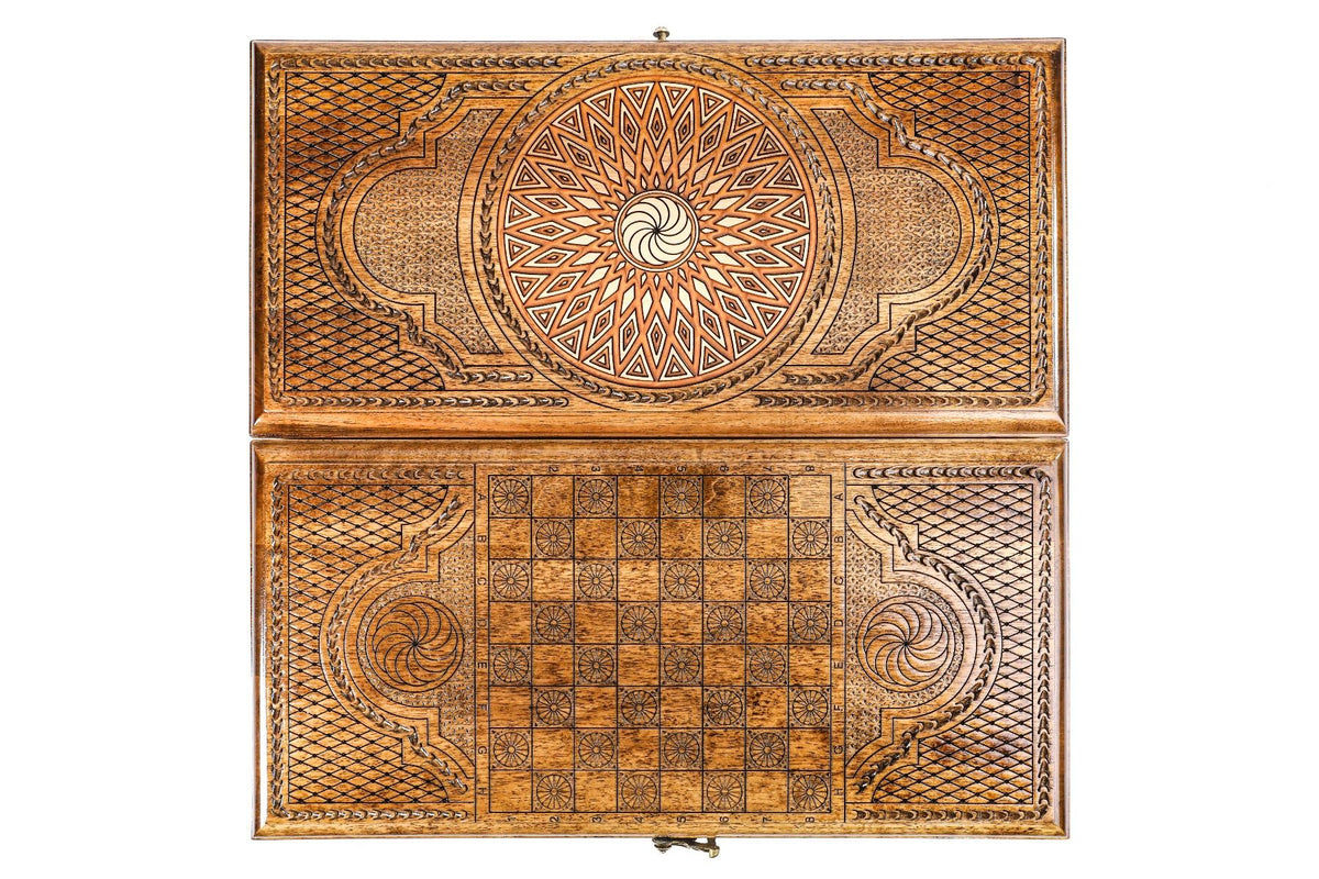 Ornamental - Epoxy Backgammon Classic - HrachyaOhanyan Co