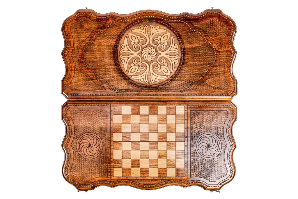 Ornamental Backgammon Set, Contour Outline, 60 cm – photo 11