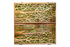 Epoxy Trees Backgammon Two-Sided Classic - HrachyaOhanyan Co