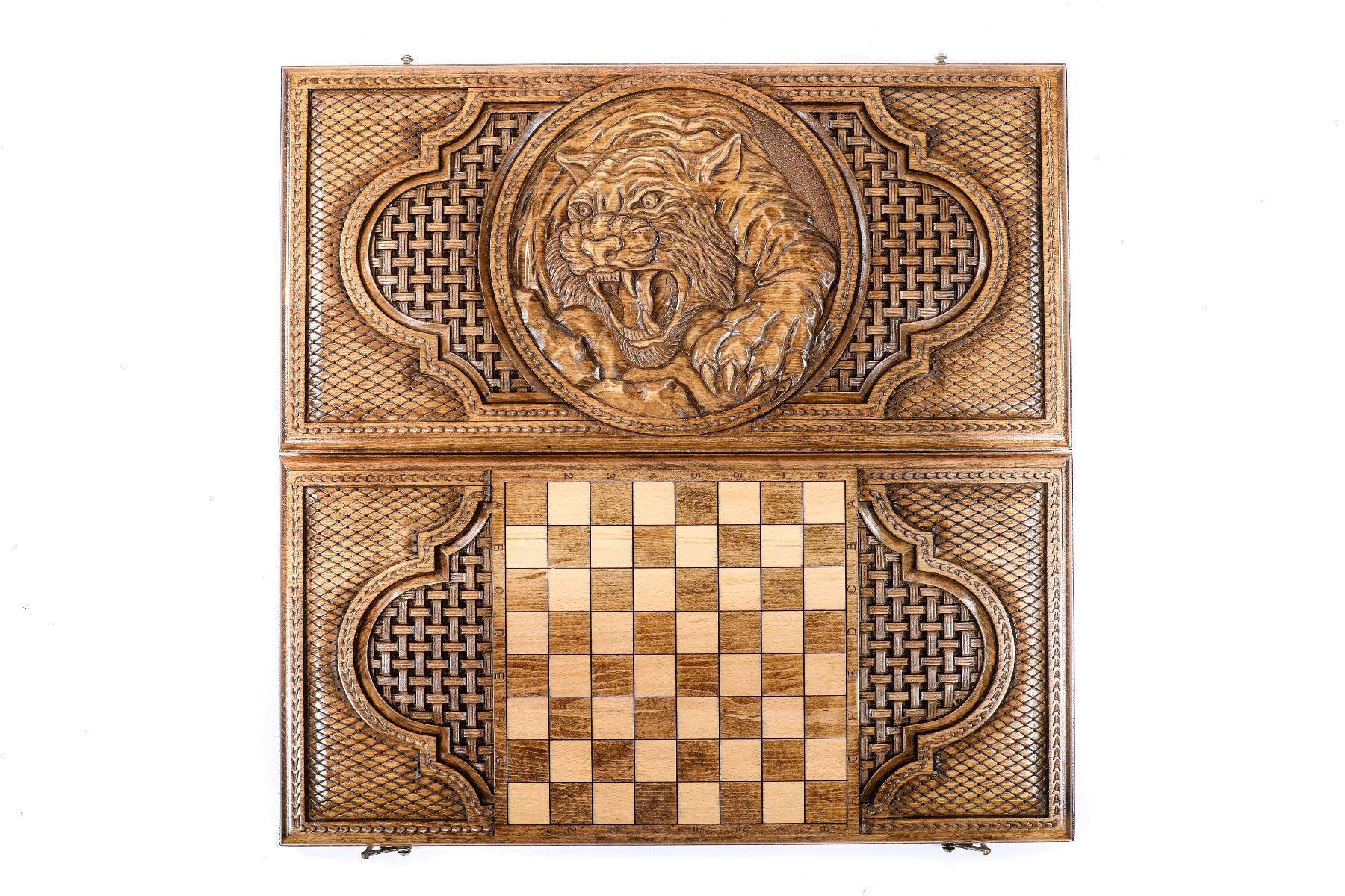 Backgammon Tiger With Complex Elements Classic - HrachyaOhanyan Co