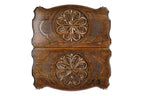 Ornamental Backgammon with copyrighted contour outline two-sided - HrachyaOhanyan Co