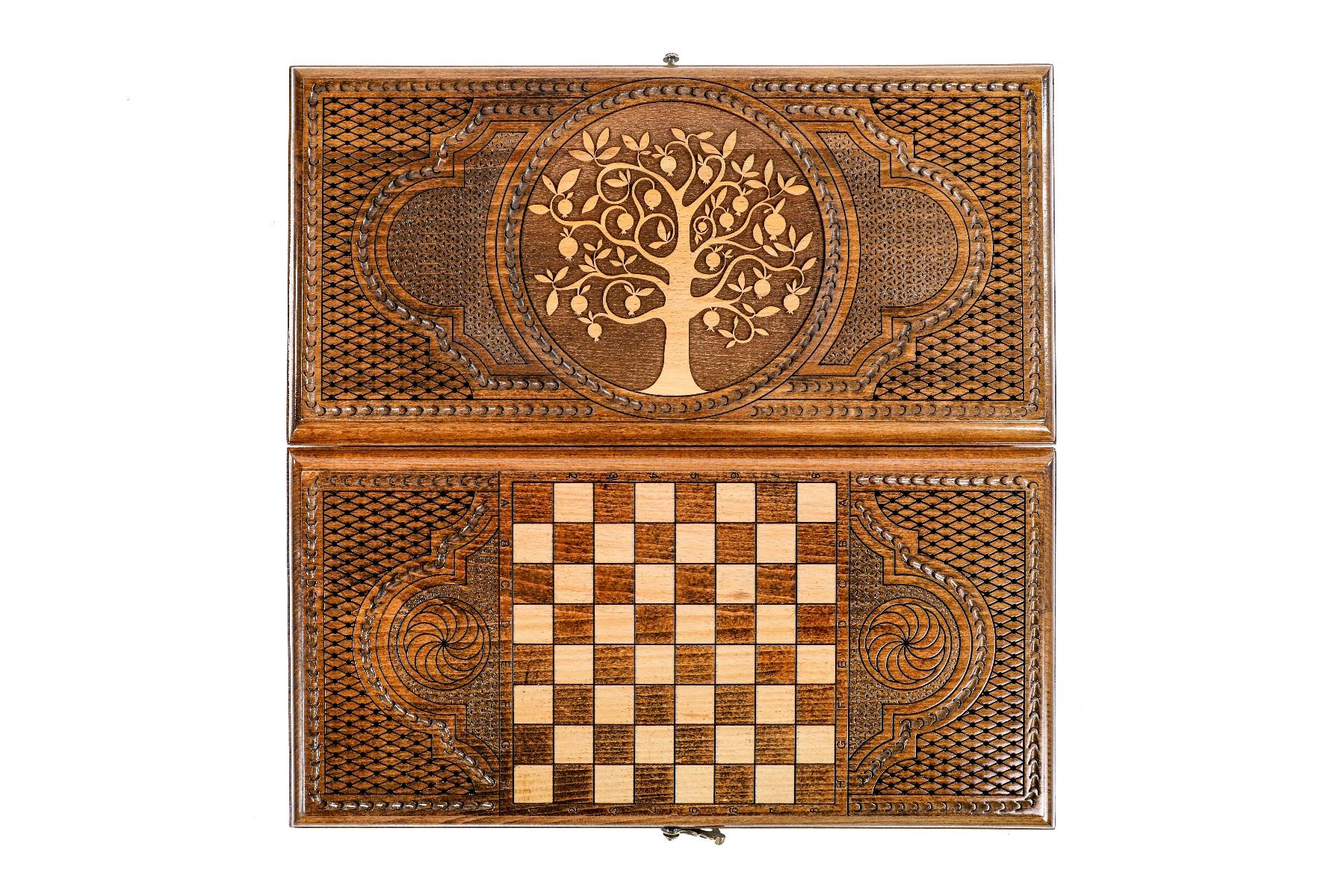 Pomegranate tree backgammon classic - HrachyaOhanyan Co