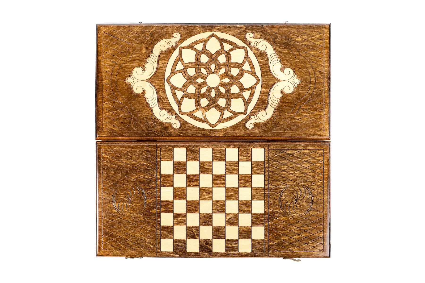 Ornamental Motif Backgammon Classic - HrachyaOhanyan Co