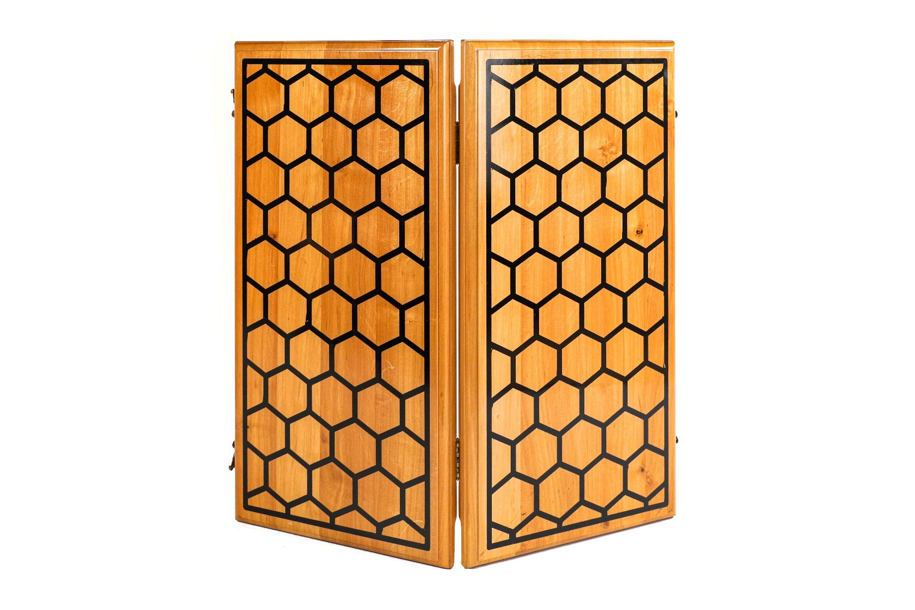 Epoxy Beehive Backgammon Two-Sided Classic - HrachyaOhanyan Co