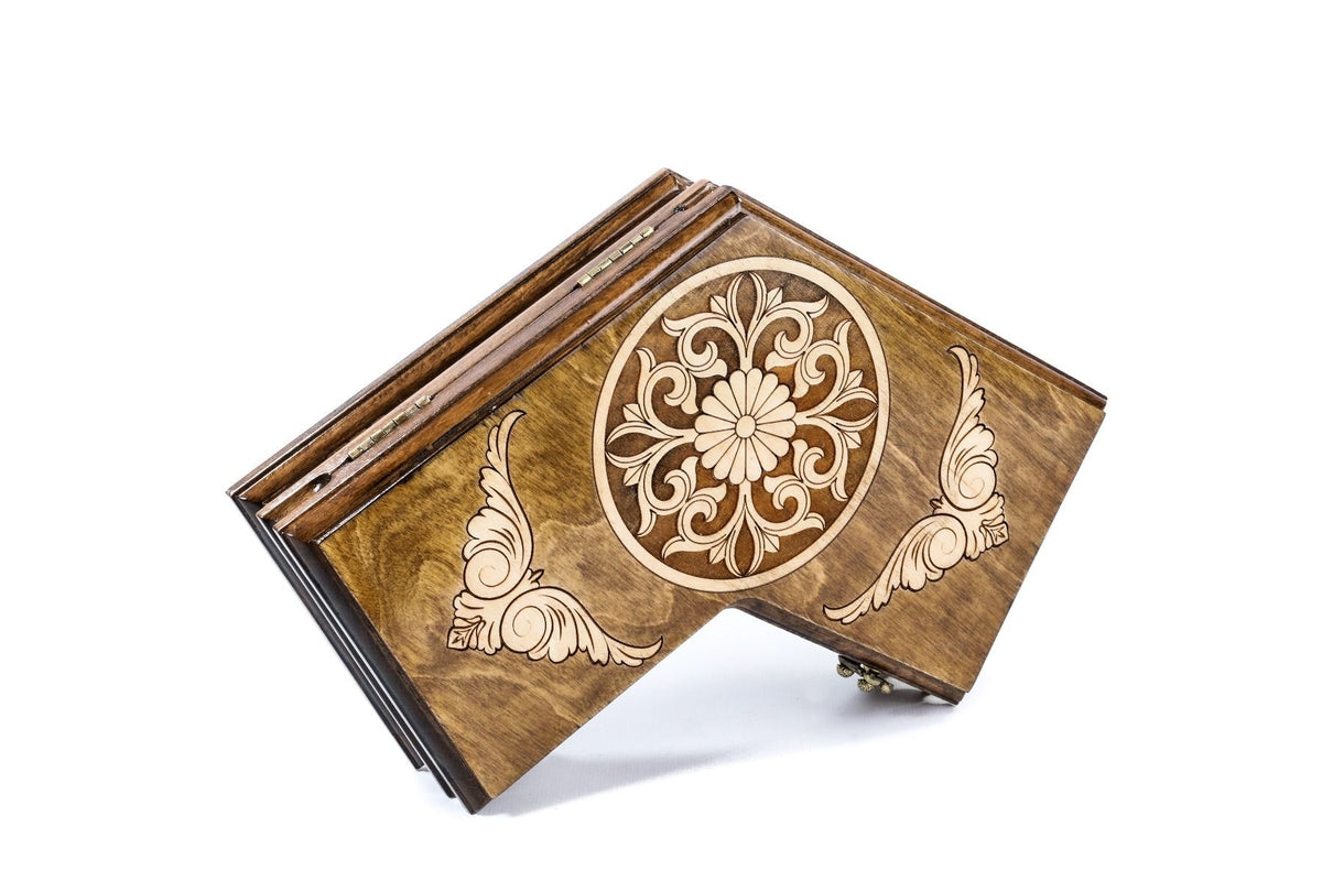 Juego de backgammon para tres jugadores, 30 cm – Modelo 12521 – foto 4