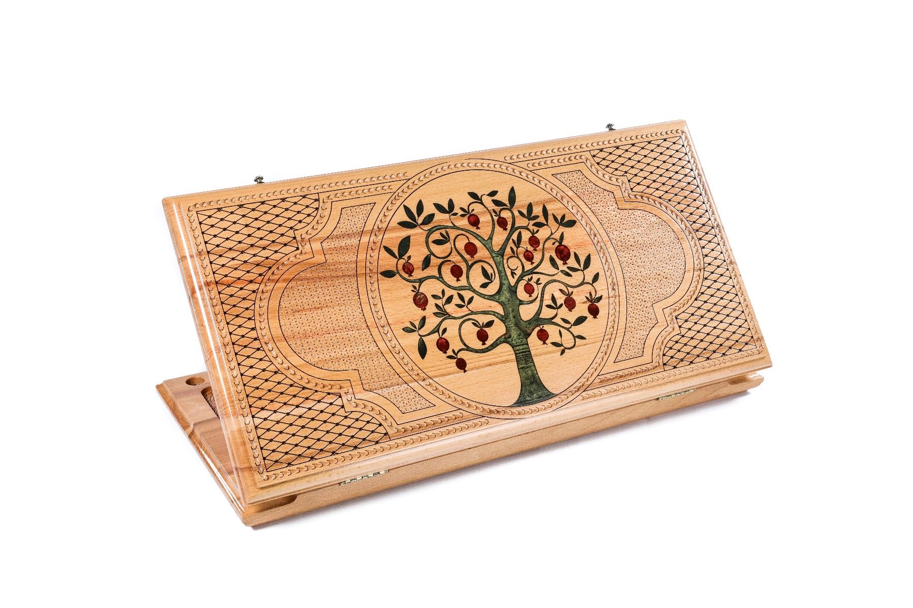 Pomegranate Tree Backgammon Classic - HrachyaOhanyan Co