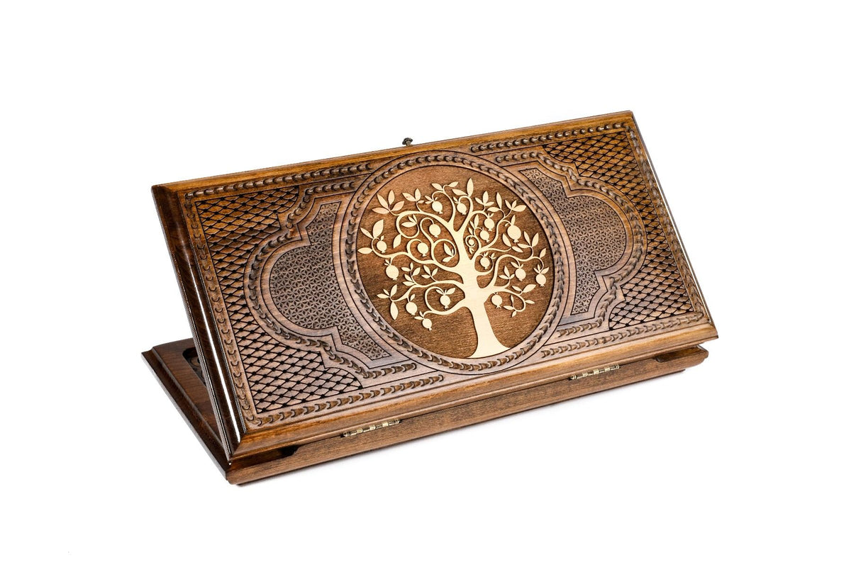 Pomegranate tree backgammon classic - HrachyaOhanyan Co