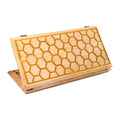 Epoxy Beehives Backgammon Two-Sided Classic - HrachyaOhanyan Co