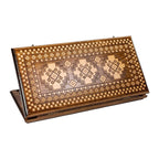 Classic Artsakh Carpet Backgammon Set, 60 cm – handmade by Hrachya Ohanyan