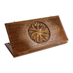 Ornamental Backgammon Classic – handmade wooden nardi board by Hrachya Ohanyan