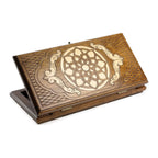 Classic Ornamental Motif Backgammon Set, 40 cm – handmade by Hrachya Ohanyan