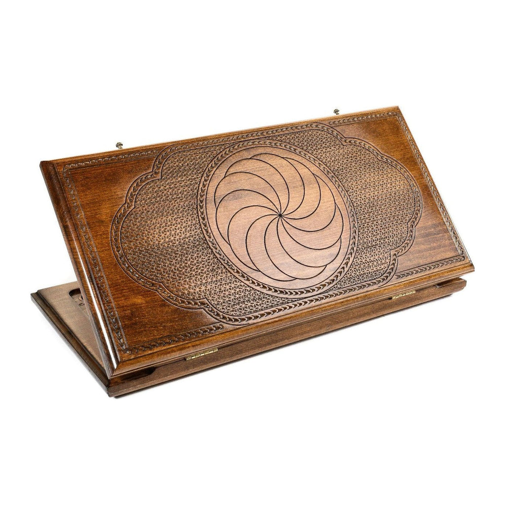 Eternity Sign Backgammon Set, 50 cm – handmade by Hrachya Ohanyan