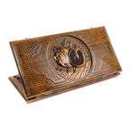 Pomegranate Backgammon Classic – handmade wooden nardi board by Hrachya Ohanyan