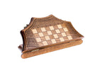 Star-Shaped Wooden Chess Set, 30 cm – photo 3
