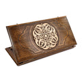 Ornamental Backgammon Classic – handmade wooden nardi board by Hrachya Ohanyan