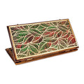 Epoxy Leaves Backgammon Two-Sided Classic - HrachyaOhanyan Co