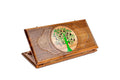 Pomegranate Tree-Epoxy Backgammon Classic - HrachyaOhanyan Co