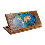 World Map - Epoxy Backgammon Classic - HrachyaOhanyan Co