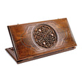 Classic Pomegranate & Grapes Backgammon Set, 60 cm – handmade by Hrachya Ohanyan