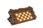 Chess-Backgammon Eternity With Patterns With Copyrighted Contour Outline - HrachyaOhanyan Co