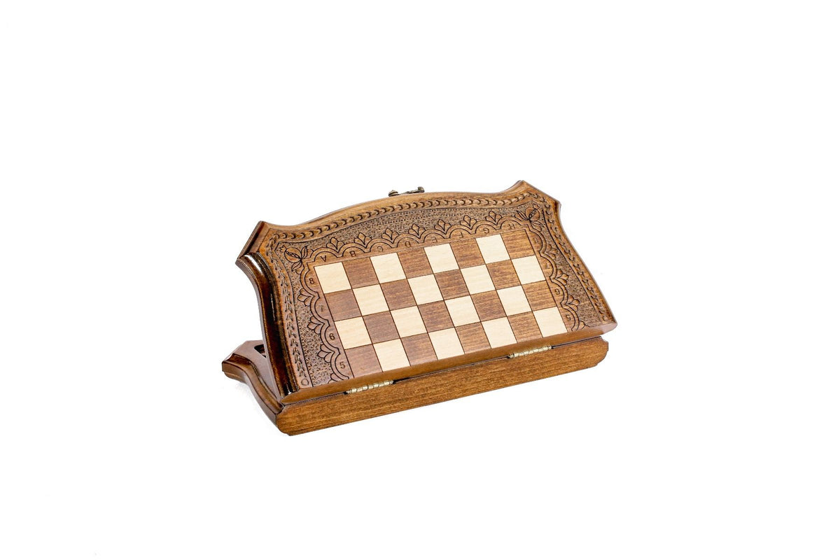 Juego de ajedrez con contorno perfilado, 30 cm – Modelo 21312 – foto 5