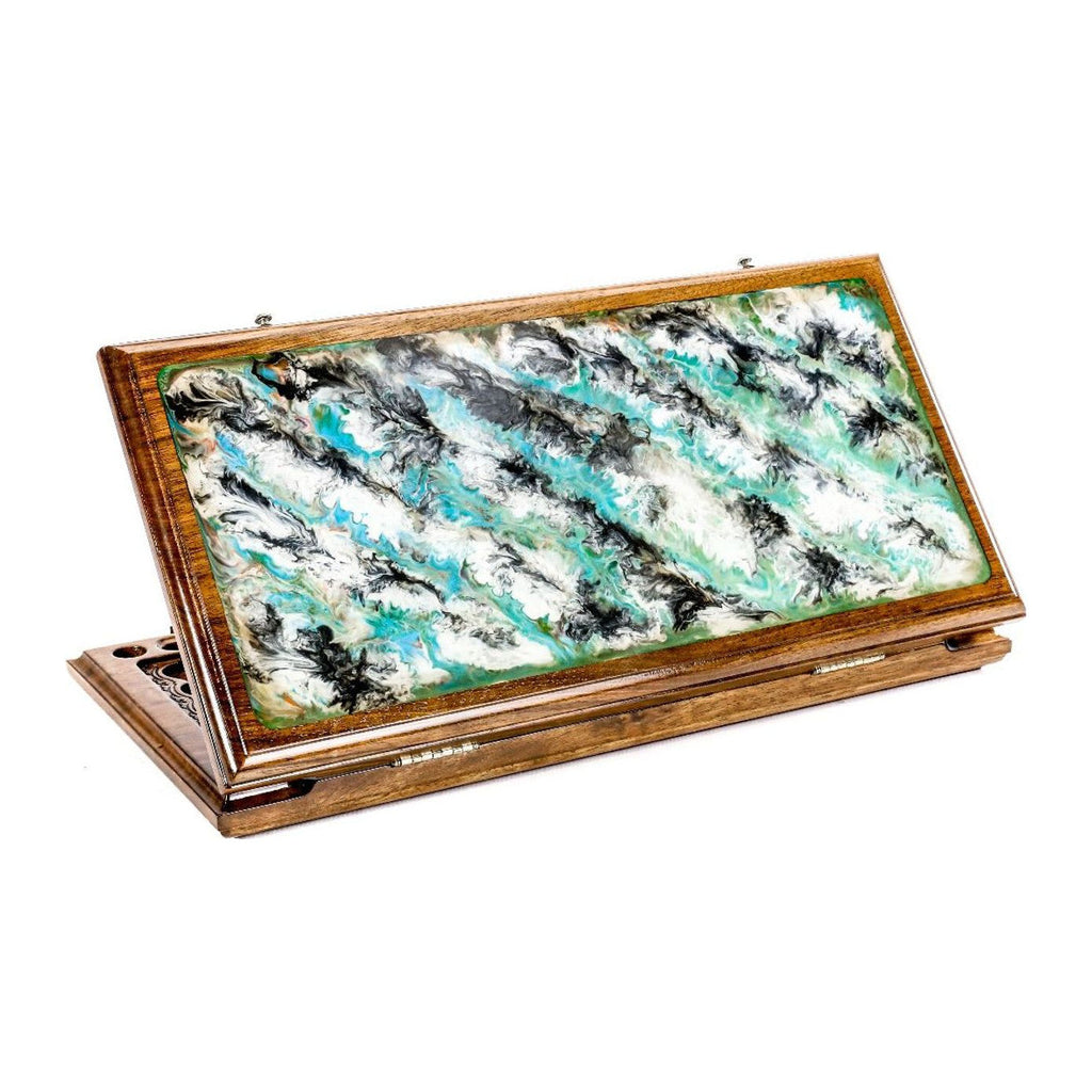 Epoxy Backgammon Set