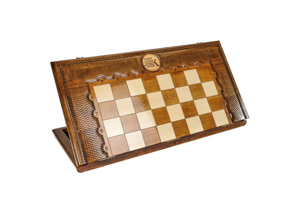 Large Wooden Classic Chess Set, 100 cm – photo 4