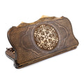 Backgammon With Ornamental Snowflake Motif With Copyrighted Mount Ararat Outline - HrachyaOhanyan Co