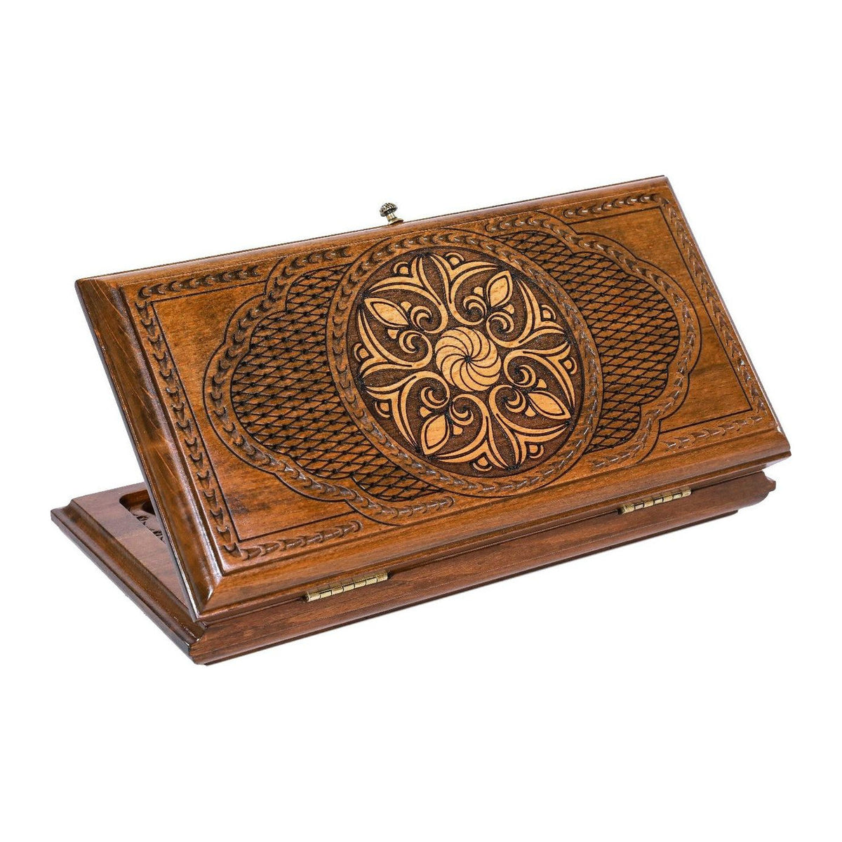 Klassisches ornamentales Backgammon-Set, 30 cm