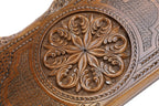Ornamental Motif Backgammon with Copyrighted Mount Ararat Outline - HrachyaOhanyan Co