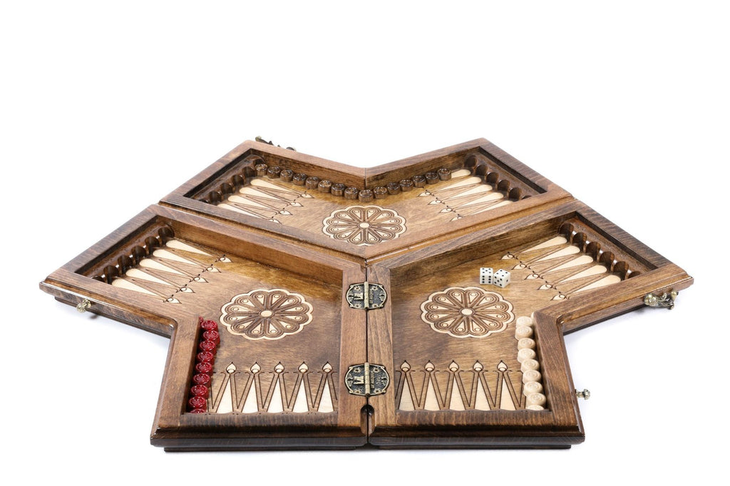 Backgammon Set for Three Players, 30 cm – photo 2