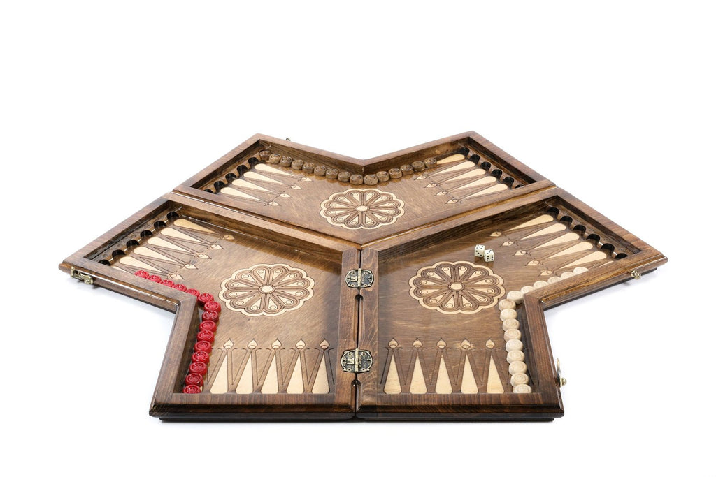Backgammon Set for Three Players, 40 cm – photo 3