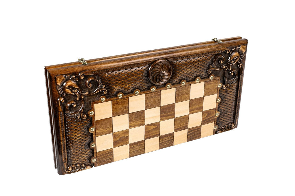 Chess-Backgammon Classic Eternity With Patterns - HrachyaOhanyan Co