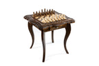 Ornamental Chess Table with Drawers, 60 cm – photo 2
