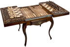 Luxus-Tisch für Schach & Backgammon, 60 cm – Foto 6