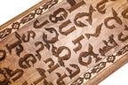 Armenian Alphabet Backgammon Set, 50 cm – photo 7