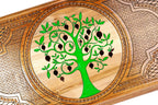 Pomegranate Tree-Epoxy Backgammon Classic - HrachyaOhanyan Co