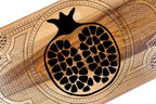 Epoxy Pomegranate Walnut Backgammon Set, 60 cm – photo 6