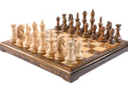 Square Wooden Chess Set, 30 cm – photo 2