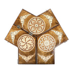 Backgammon Set for Three Players, 40 cm – handmade by Hrachya Ohanyan