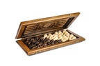 Chess-Backgammon With An Ornamental Braid Pattern Classic - HrachyaOhanyan Co