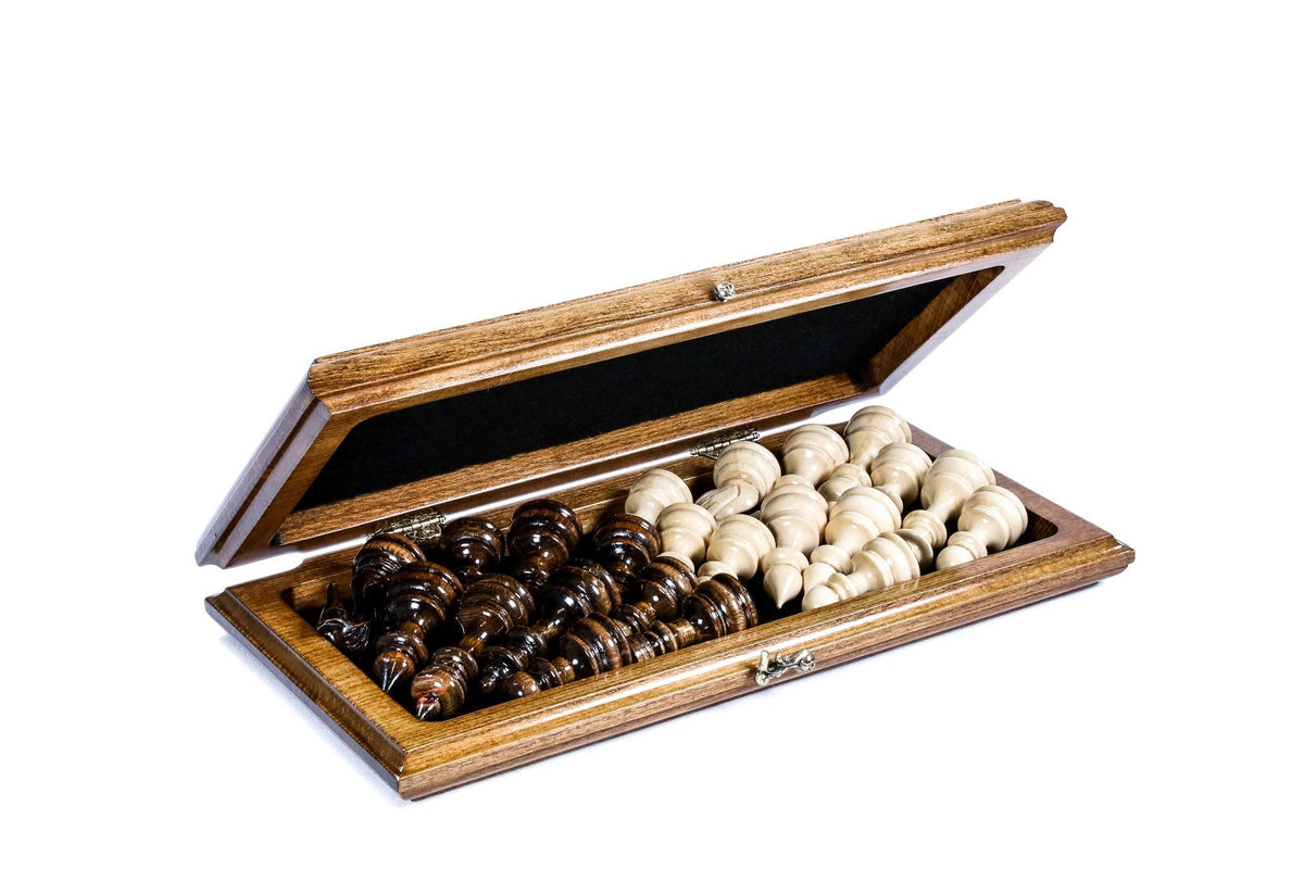 Classic Chess Set, Expanded Playing Field, 30 cm – photo 6