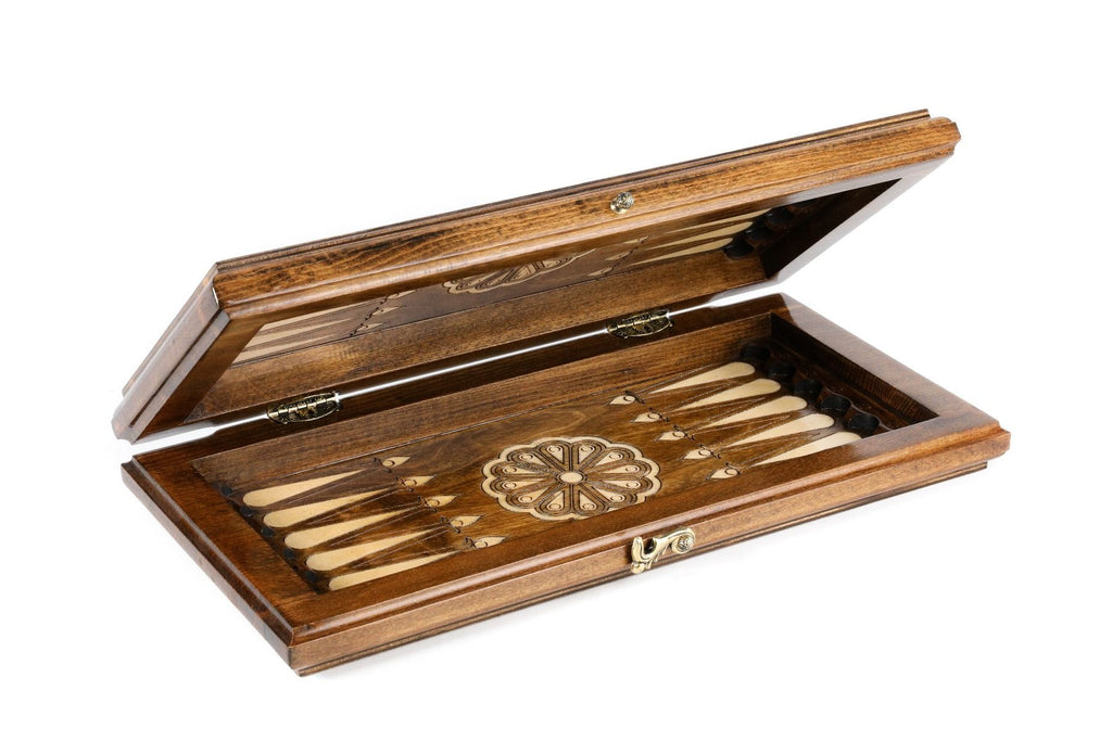 Classic Ornamental Motif Backgammon Set, 40 cm – photo 2