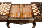 Luxus-Tisch für Schach & Backgammon, 60 cm – Foto 7