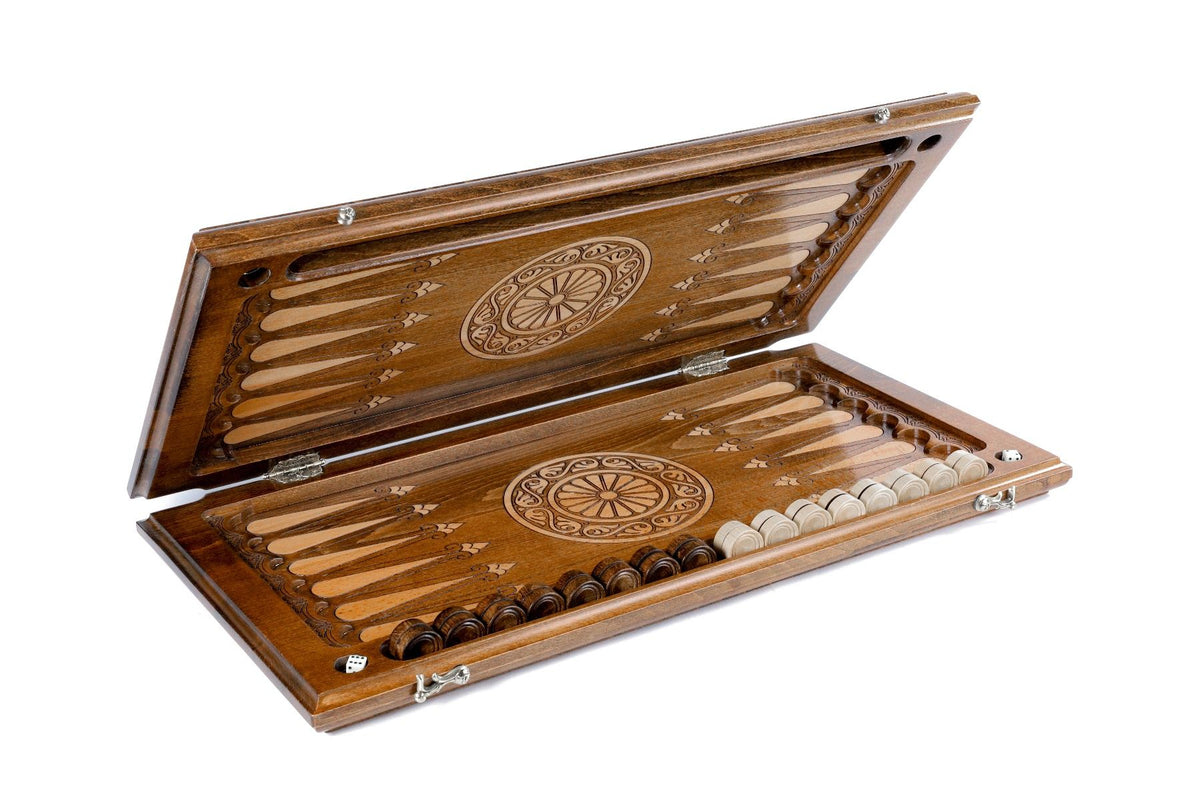 Classic Pomegranate Tree Backgammon Set, 60 cm – photo 2