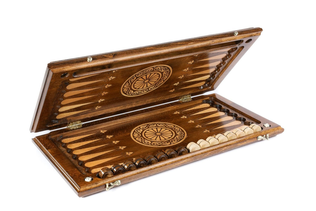 Classic Pomegranate & Grapes Backgammon Set, 60 cm – photo 2