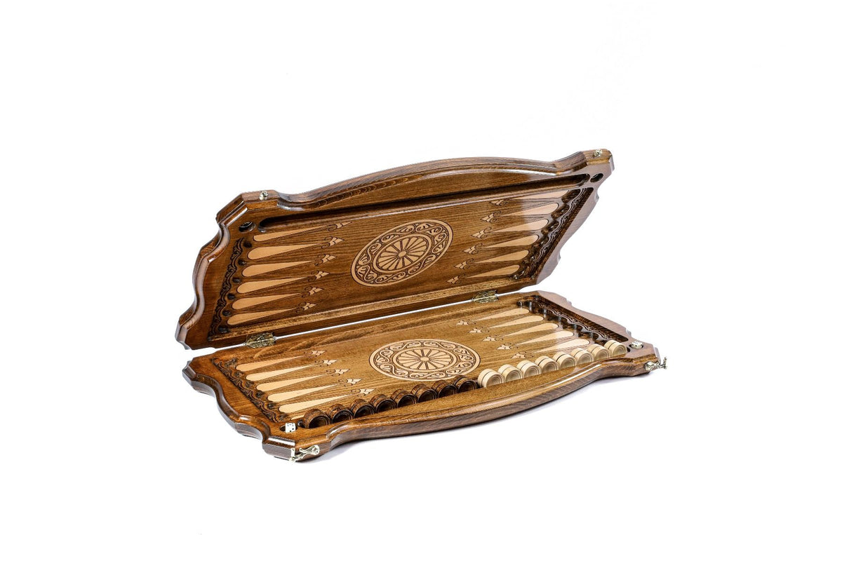 Pomegranate Backgammon Set, Contour Outline, 60 cm – photo 2